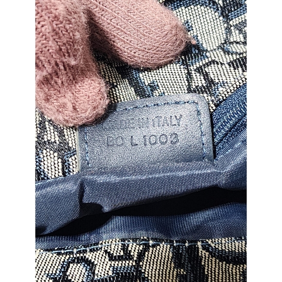 CHRISTIAN DIOR Monogram Flap Messenger Navy Blue - Picture 5 of 16